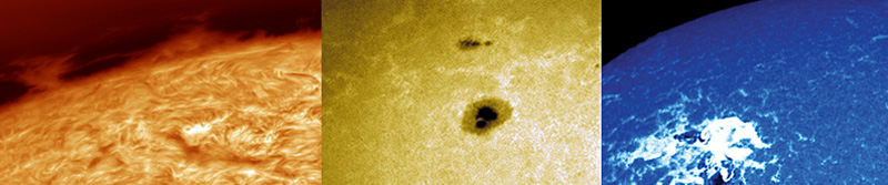 Observing the Sun in Ca-K, Ca-H and Other Narrow Bandwidths