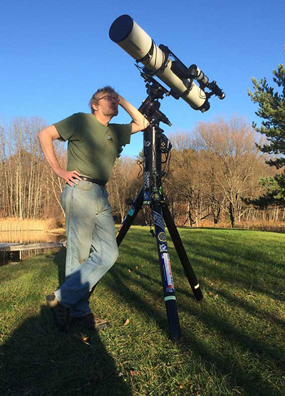 A Profile of Artist and Astronomer Joe Bergeron