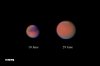 ASTRONOMY - MARS COMPARISON 6-10 & 6-29-18 CAPTION.jpg