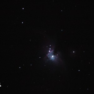 ASTRONOMY - ORION NEBULA (GUIDED CAPTION) 2-19-17sm In A 127mm Maksutov