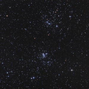 Double Cluster Colors