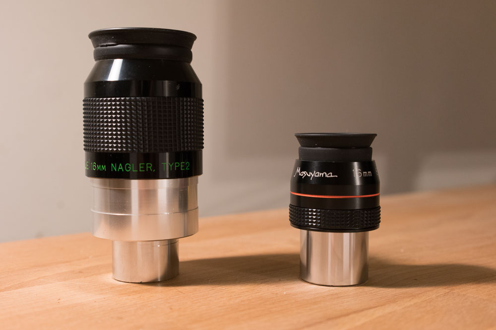 Nagler 16mm T2 vs Masayama 16mm