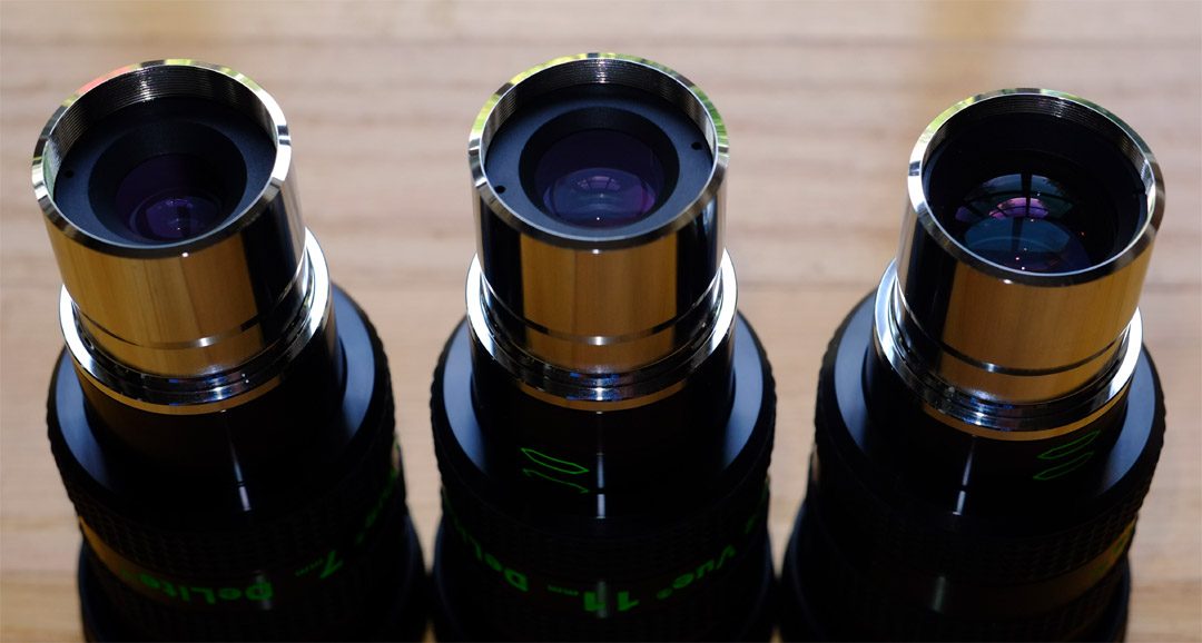 TeleVue DeLite 3 field lenses