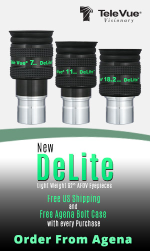 TeleVue DeLite Eyepieces - On Sale Now at AgenaAstro.com